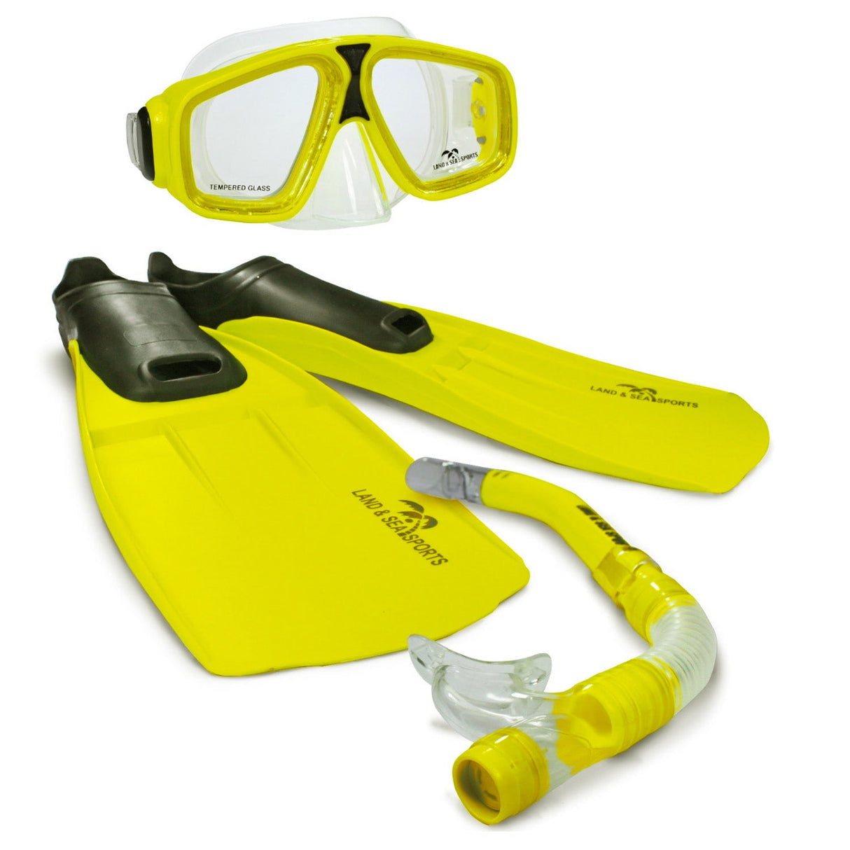 Land & Sea Adventurer Snorkelling Set Yellow - Packshot