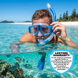 Land & Sea Adventurer Snorkelling Set Blue - Lifestyle