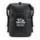 Land & Sea 30L Dry Backpack Black - Front