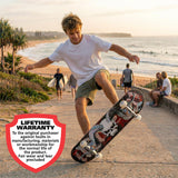 Adrenalin Venom Canadian Darkside Skateboard - Lifestyle