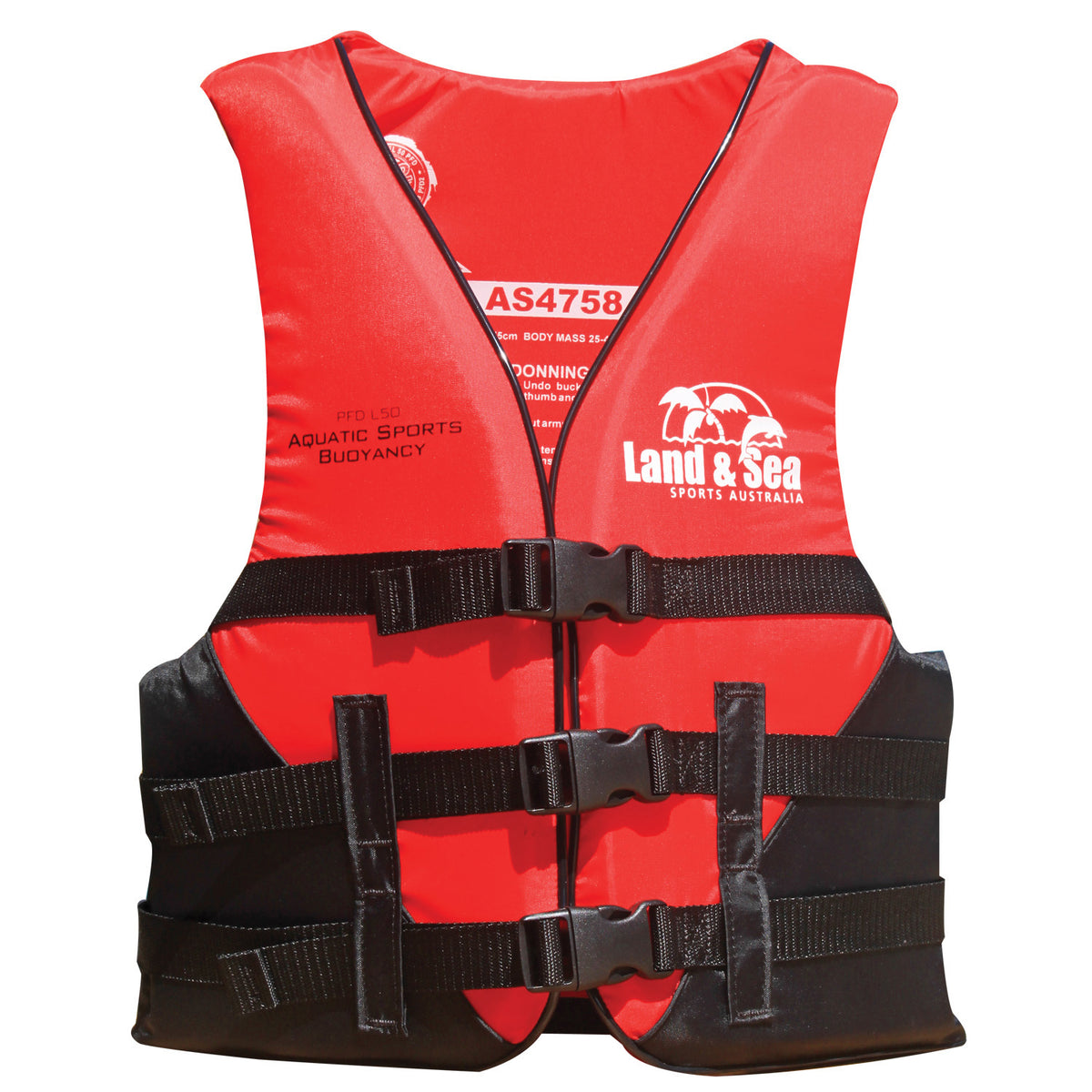 Land & Sea Sports PFD Level 50 Buoyancy Vest