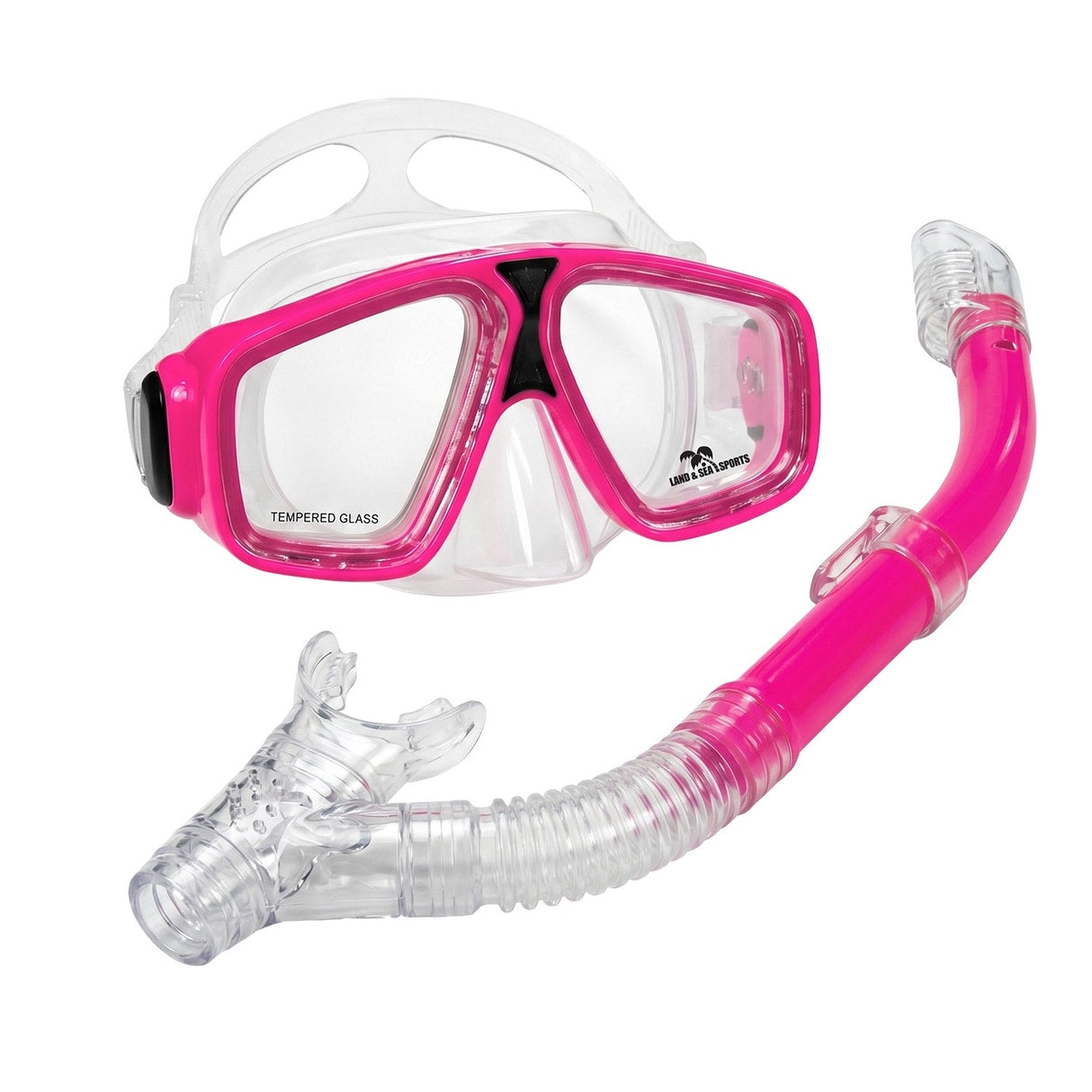 Land & Sea Adventurer Snorkelling Set Pink - Mask & Snorkel