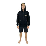 Adrenalin 2P Thermo Zip-Front Hoodie Black - Front