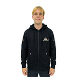 Adrenalin 2P Thermo Zip-Front Hoodie Black - Front Zoomed