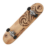 Adrenalin Venom Canadian Tattoo Skateboard - Bottom Deck Angle