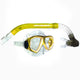 Land & Sea Sports Tahiti Silitex Mask & Snorkel Set - Yellow