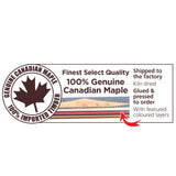 Adrenalin Venom Canadian Darkside Skateboard - Canadian Maple