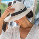 Fiona Wide Brim Fedora - Beachin Surf