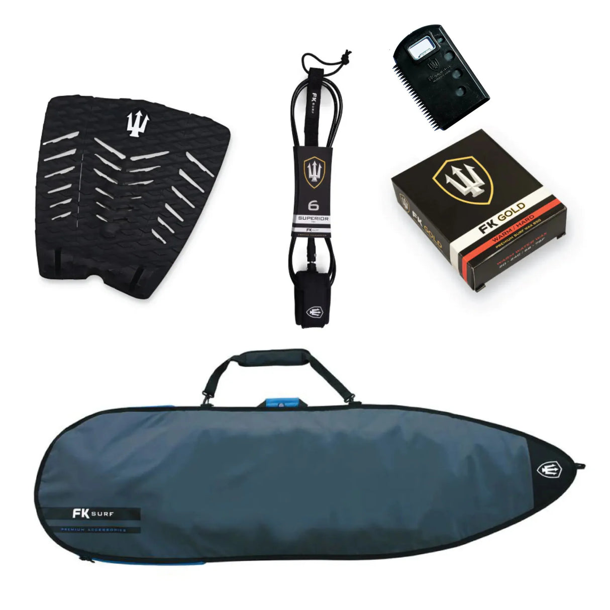 FK Board Pack With Allrounder Cover - Beachin Surf