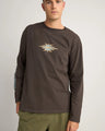 Flame Printed Vintage LS T-Shirt - Beachin Surf