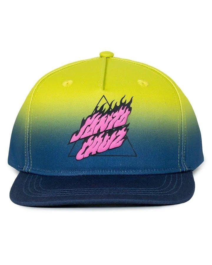 Flamed Not A Dot Santa Cruz Boys Snapback Cap - Beachin Surf