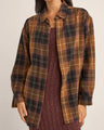 Flannel Oversized Shirt - Beachin Surf