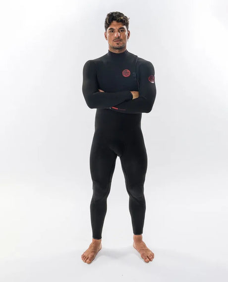 Flashbomb Fusion 3/2mm Zip Free Wetsuit Steamer - Beachin Surf
