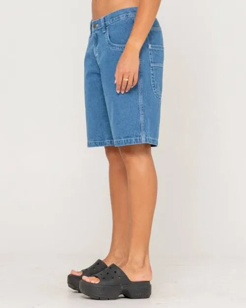 Flip Mommy Tapeless Low Rise Denim Short - Beachin Surf