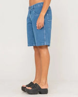 Flip Mommy Tapeless Low Rise Denim Short - Beachin Surf