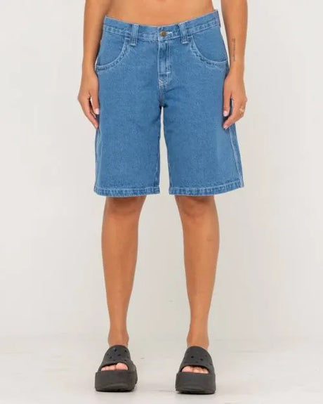 Flip Mommy Tapeless Low Rise Denim Short - Beachin Surf