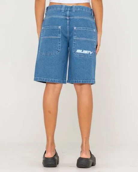 Flip Mommy Tapeless Low Rise Denim Short - Beachin Surf