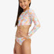 Floraya Ls Crop Top Set - Beachin Surf