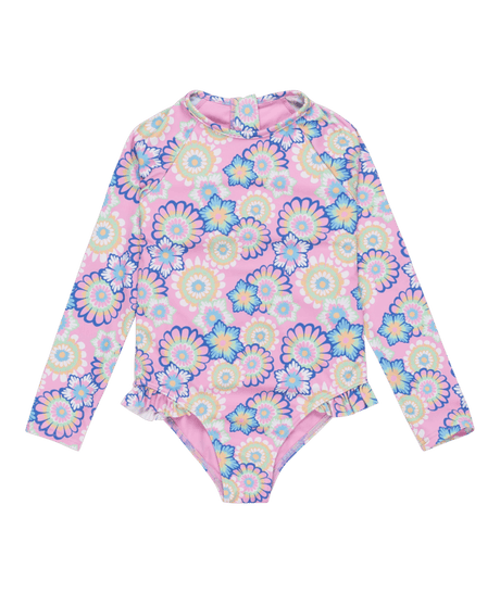 Flower Party Onesie - Beachin Surf