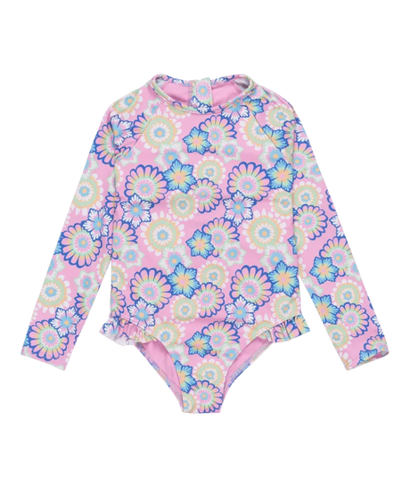 Flower Party Onesie - Beachin Surf