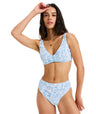 Flowers Wave Mid Waist Mod - Beachin Surf
