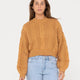 Folktale Crop Chunky Knit - Beachin Surf