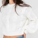 Folktale Crop Chunky Knit - Beachin Surf