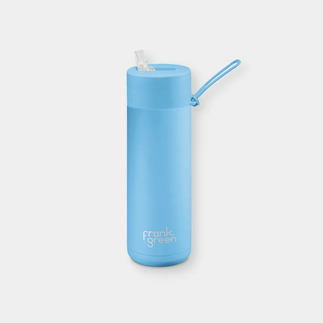 Frank Green - 20Oz/595Ml Reusable Bottle (Straw) - Beachin Surf
