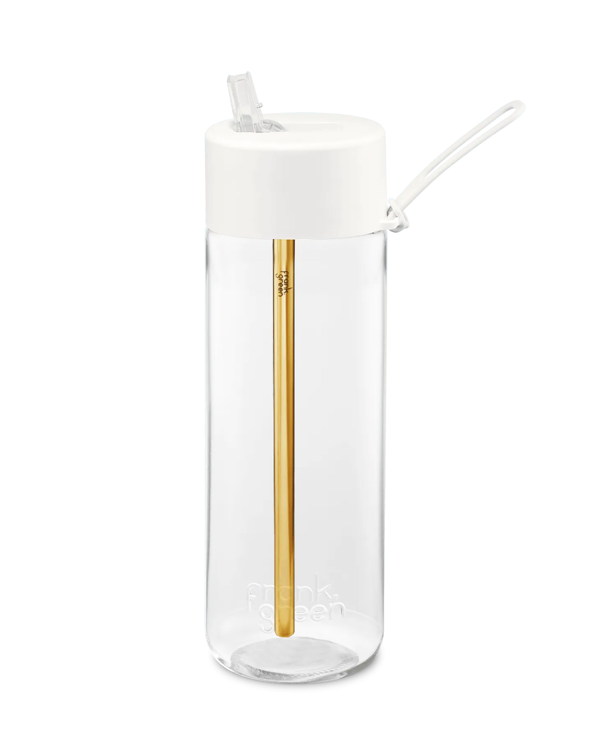 Frank Green 25Oz Original Reusable Clear Bottle - Straw Lid - Beachin Surf