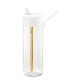 Frank Green 25Oz Original Reusable Clear Bottle - Straw Lid - Beachin Surf