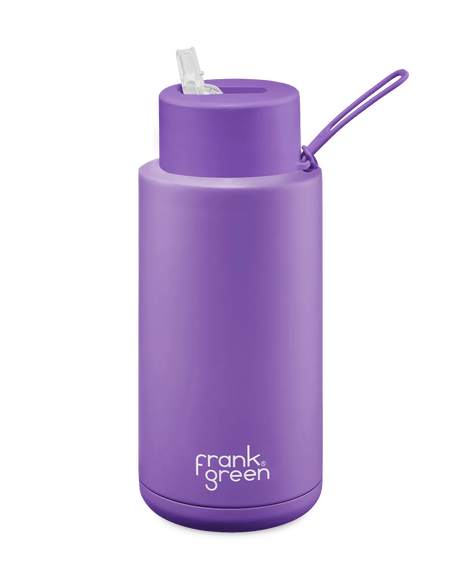 Frank Green - 34Oz/1000Ml Reusable Bottle (Straw) - Beachin Surf
