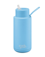 Frank Green - 34Oz/1000Ml Reusable Bottle (Straw) - Beachin Surf