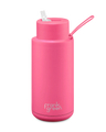 Frank Green - 34Oz/1000Ml Reusable Bottle (Straw) - Beachin Surf