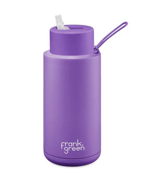 FRANK GREEN - 34oz/1000ml Reusable Bottle (straw) - Beachin Surf