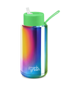 Frank Green - 34Oz/1000Ml Reusable Bottle (Straw) - Beachin Surf