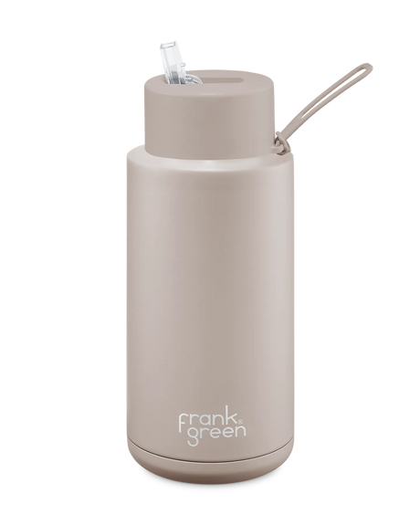 Frank Green - 34Oz/1000Ml Reusable Bottle (Straw) - Beachin Surf