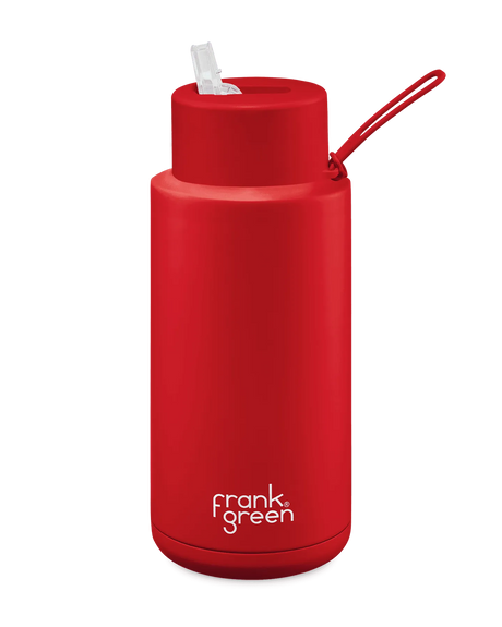 Frank Green - 34Oz/1000Ml Reusable Bottle (Straw) - Beachin Surf