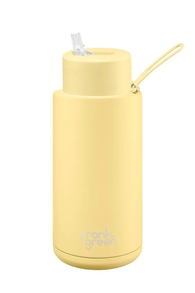 Frank Green - 34Oz/1000Ml Reusable Bottle (Straw) - Beachin Surf