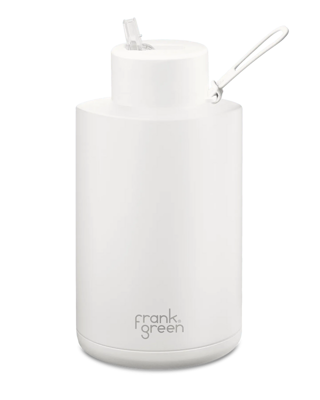 Frank Green 68Oz Stainless Steel Ceramic Reusable Bottle - Straw Lid - Beachin Surf