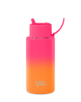 Frank Green Gradient Ceramic Reusable Bottle 34Oz / 1,000Ml - Beachin Surf