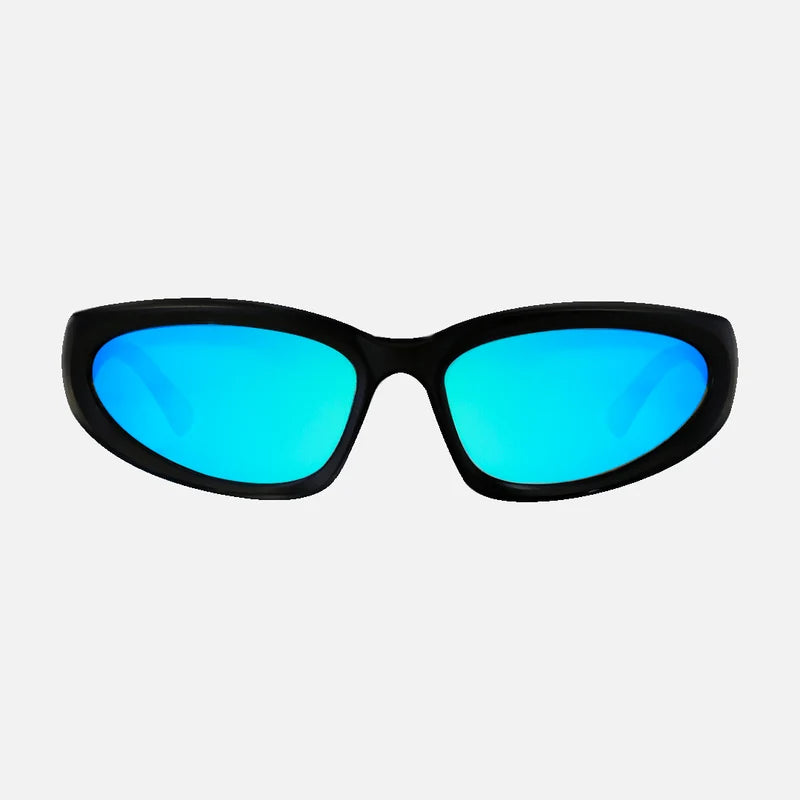 Kubix - Matte Black Frame, Grey Lens With Blue Iridium