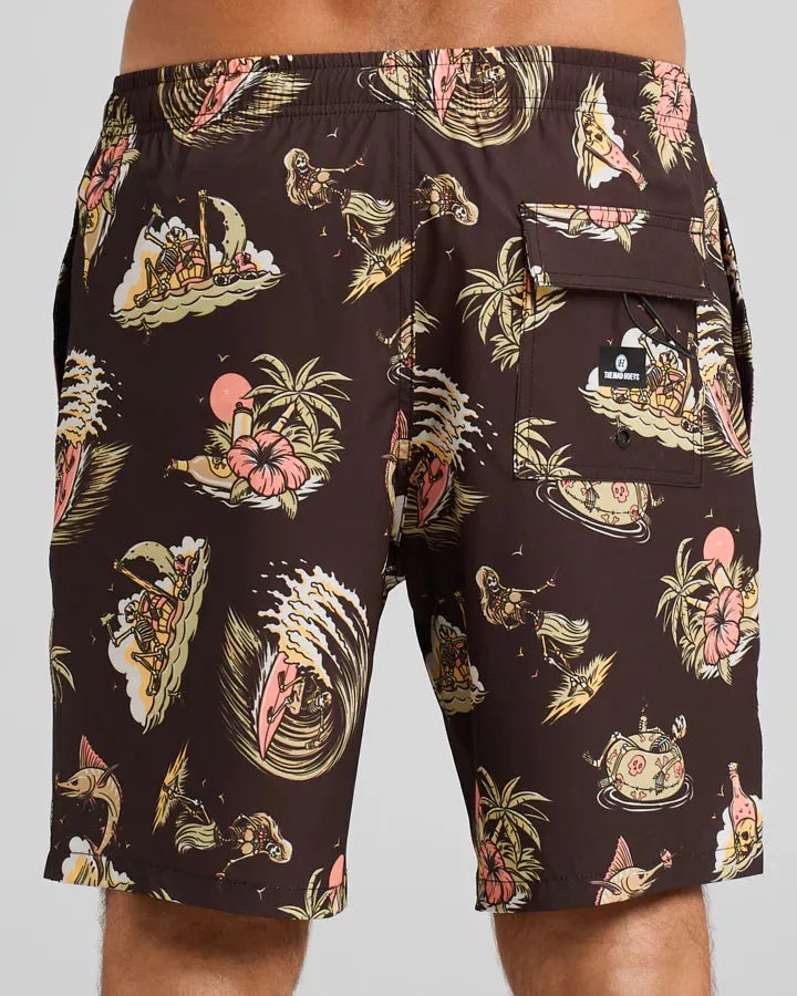 Frothin Out 19" Swim Volley Short - Beachin Surf