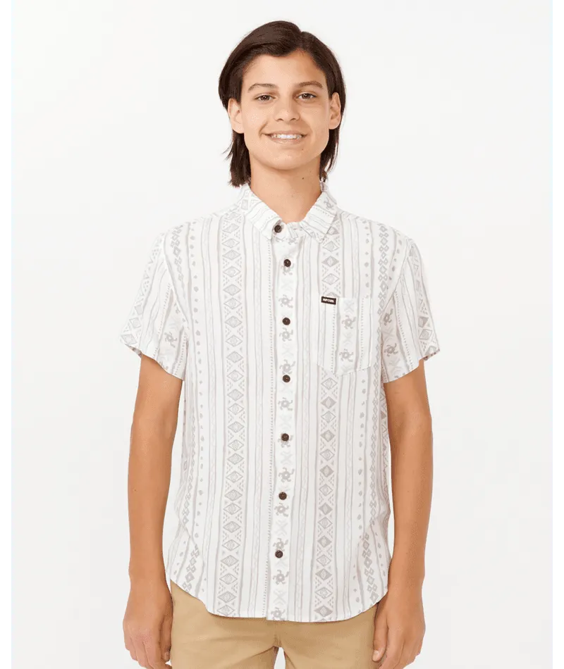 Fun Time S/S Shirt - Boy - Beachin Surf