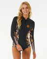 G-Bomb Long Sleeve Bikini Hi Cut Springsuit - Beachin Surf
