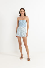 Ginger Strapless Romper