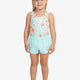 Girls 2-7 Solid Basic Swim Shorts - Beachin Surf
