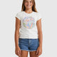 Girls 6-14 Pastel Palms Formula T-Shirt - Beachin Surf