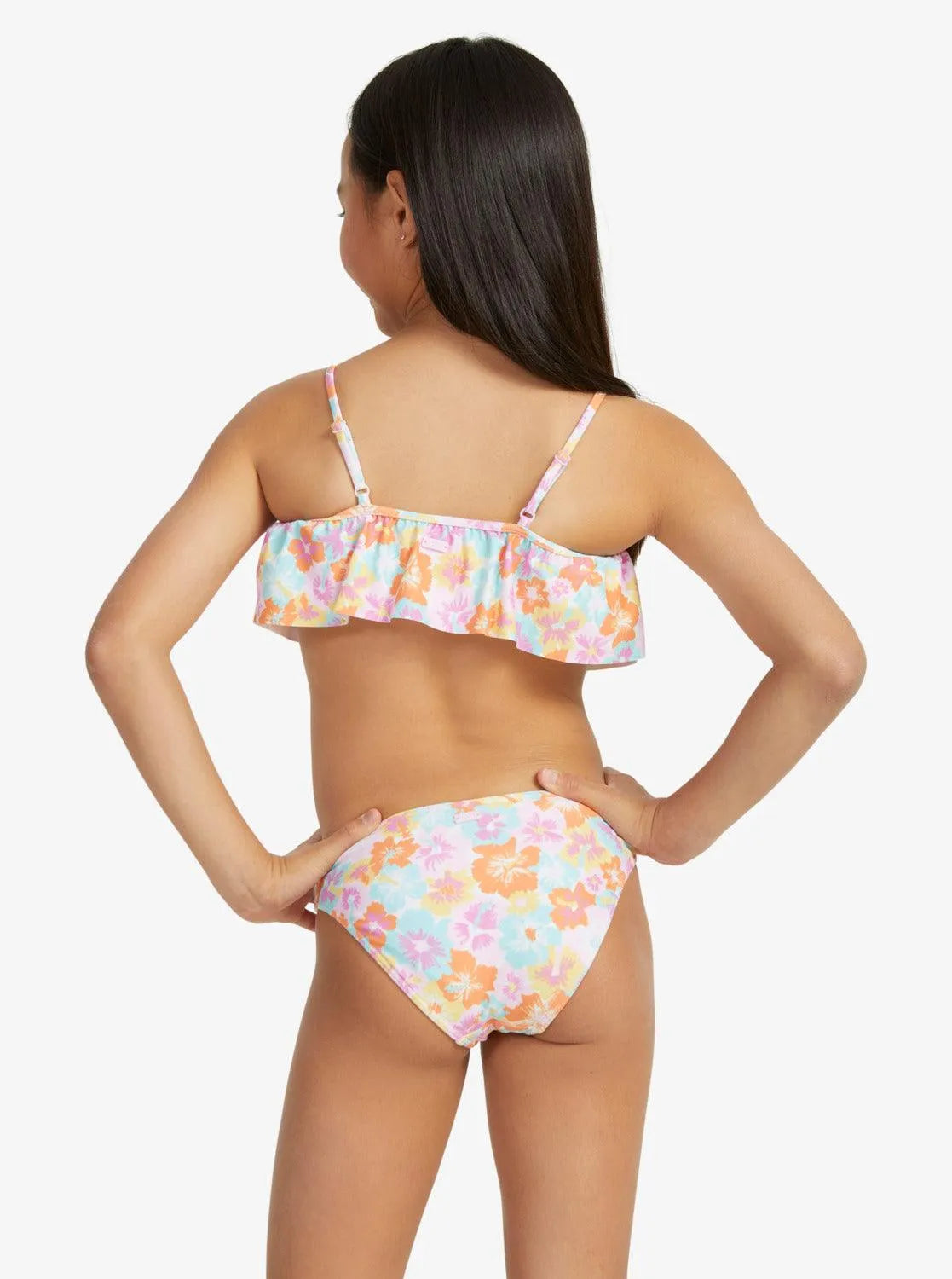 Girls 7-16 Floraya Flutter Two-Piece Bikini Set - Beachin Surf