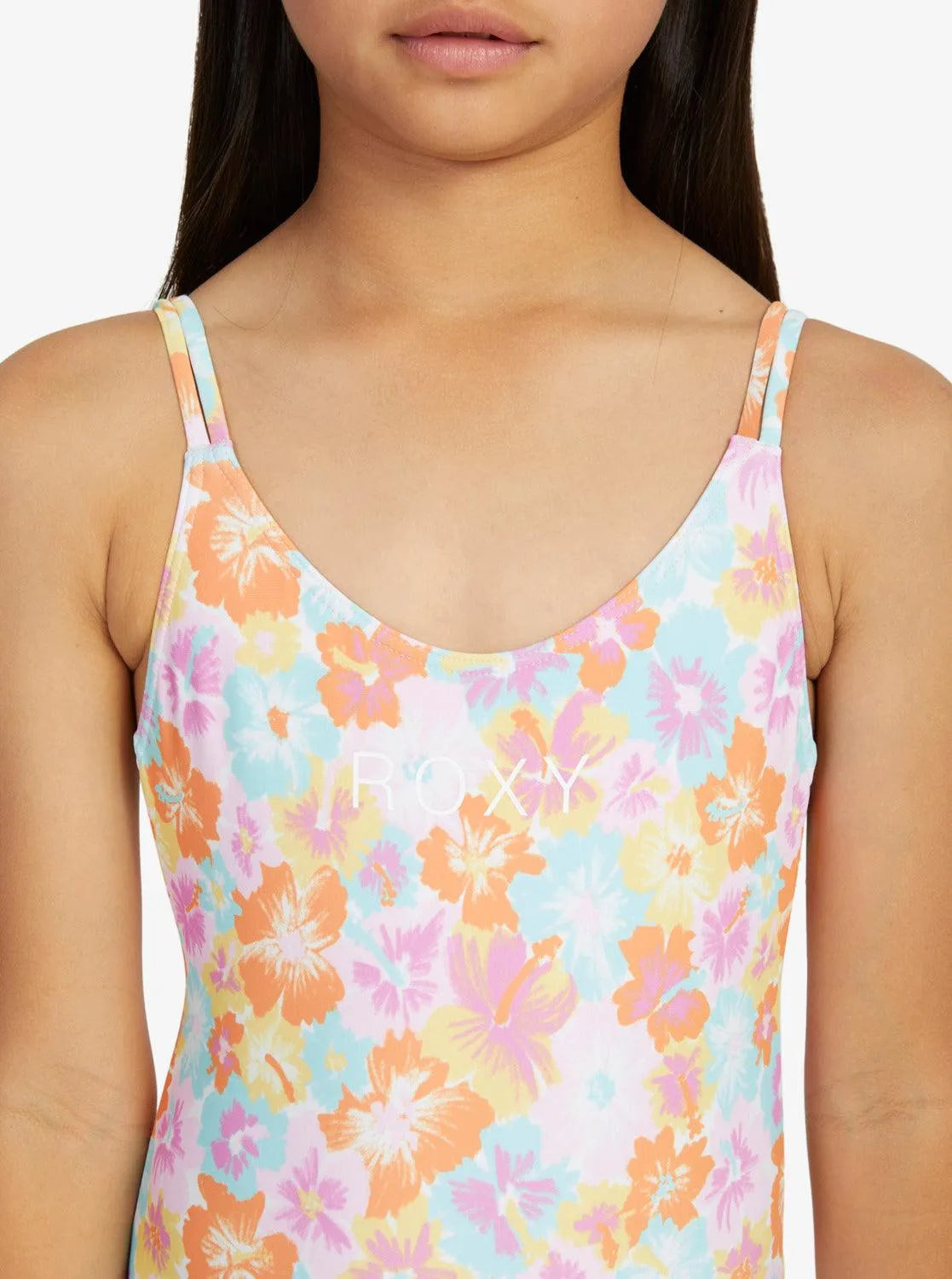 Girls 7-16 Floraya High Leg One-Piece Swimsuit - Beachin Surf