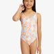 Girls 7-16 Floraya High Leg One-Piece Swimsuit - Beachin Surf